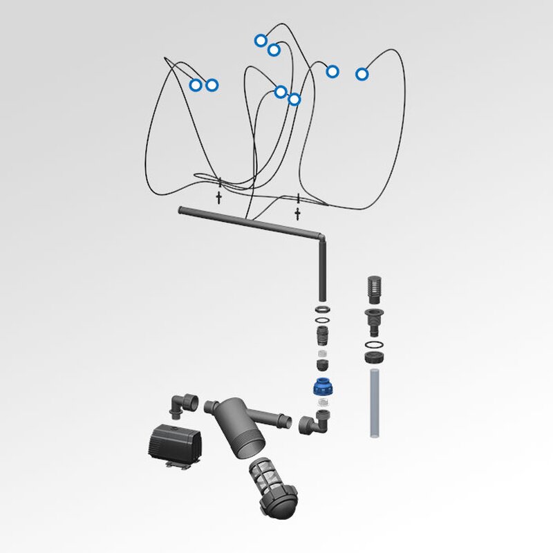 growTOOL growSYSTEM 0.6 Bewässerungsset ohne Tank  Detail